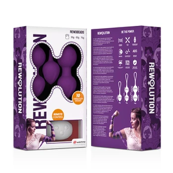 REWOLUTION REWOBEADS VIBRATING BALLS REMOTE CONTROL