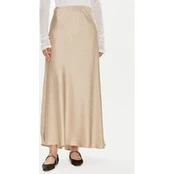 ViCOLO Maksi sijonas TB0342 Smėlio Regular Fit
