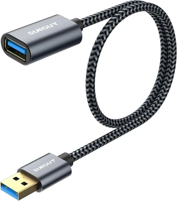 USB prailginimo kabelis Sunguy 5 Gbps, 0,5 m