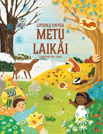 Lipdukų knyga. Metų laikai