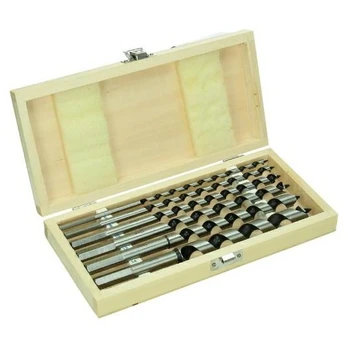 wood drill bit set in case 8 pcs (10/12/14/16/18/20)