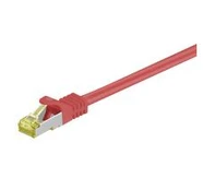 MicroConnect Patchcord CAT 7, S/FTP, raudona, 15m (SFTP715R)