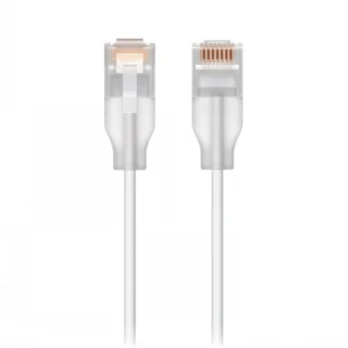 UBIQUITI NANO-THIN PATCH CABLE WITH 2.5 GBE SUPPORT DESIGNED TO SHOW ETHERLIGHTINGļæ½ EFFECTS / 0.3 M | UACC-CABLE-PATCH-EL-0.3M-W