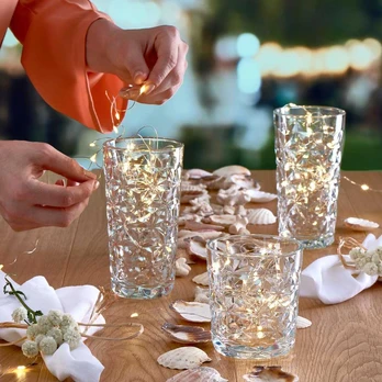 Komplet 4 niskich szklanek Estrella 360 ml PASABAHCE