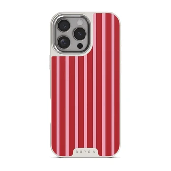 Strawberry Jam - iPhone 16 Pro Case, Elite Light (MagSafe) / Silver