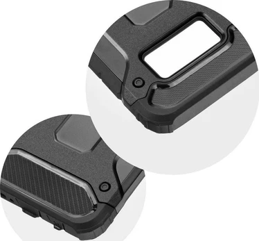 Dėklas "Forcell Armor" galinis dangtelis "Apple iPhone 8", juodas