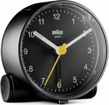 Braun BC 01 B kvarcinis juodasis žadintuvas (67003)