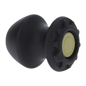 Doc Johnson Oxballs Kum Keeper Plug Small Juodas - Flexible Silicone System