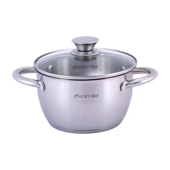 Puodas su dangčiu 1,5 l INDUCTION GAS KAMILLE