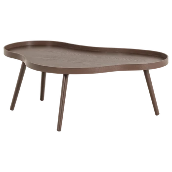 MAE SIDE TABLE ORGANIC OBLONG MDF/PINE BROWN [fsc]