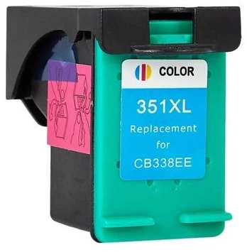 Rašalo kasetė HP 351 XL pakaitalas, trispalvė