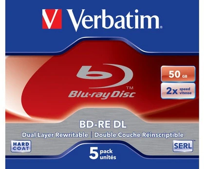 Duomenų laikmena Verbatim, 50 GB, 5vnt.