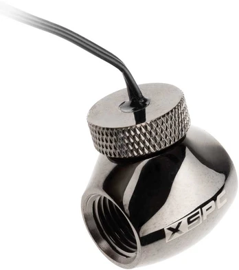 XSPC G1/4" Inline 10k Sensor - juodas chrome