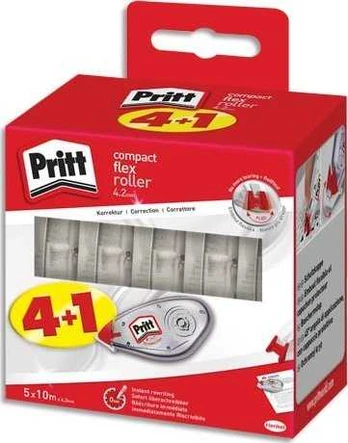 Pritt Korektorius volelis Compact Flex Roller 4.2 EcoPack* 4+1 mažmeninė prekyba