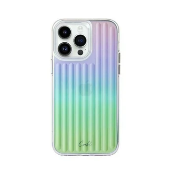Uniq Dėklas UNIQ Coehl Linijinis Apple iPhone 14 Pro Max opalowy / vaivorykštis