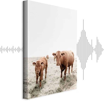 Artgeist Paveikslas - Mother and Calf (1 Part) Vertical