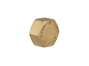 Aklė TDM Brass 107, 1/2", žalvaris