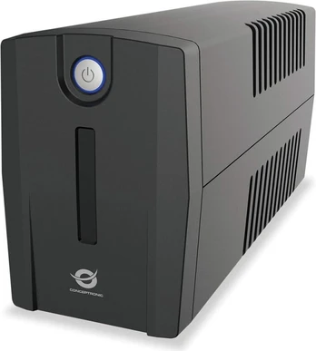 No Name UPS 650VA/360W/2xSchuko/HID USB bk