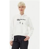 Karl Lagerfeld Jeans Džemperis A2W20053 Balta Regular Fit