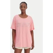 Guess Marškinėliai E5GI07 K68D2 Rožinė Regular Fit