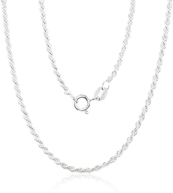 Sidabrinė grandinėlė Rope 2 mm - 2 mm. - 45 - 5.8 g.