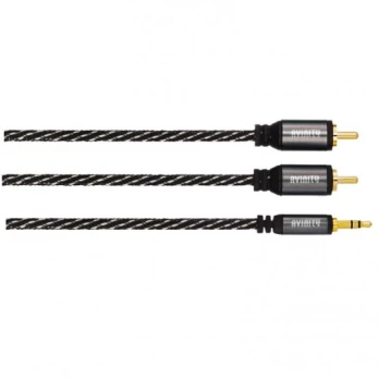 Kabelis Avinity 2RCA-3.5mm , 1.5m