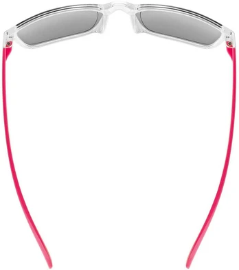 Akiniai Uvex rookie clear-pink / mirror pink