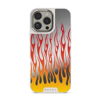 Tribal - iPhone 16 Pro Case, Elite Mirror Light (MagSafe) / Silver