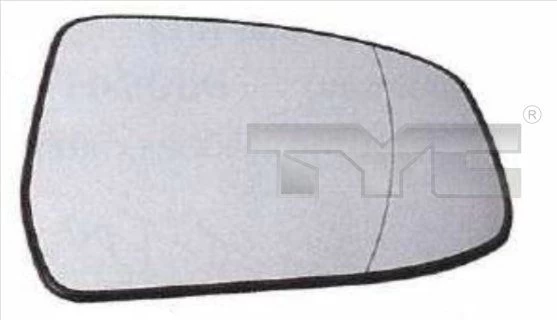 Veidrodėlio stiklas, išorinis veidrodėlis TYC 310-0118-1