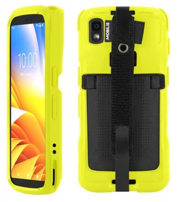 Mobilis PROTECH dėklas + dirželis „Zebra TC22/27“ apsauginis, geltonas