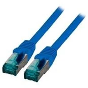 EFB RJ45 Patchkabel S/FTP, Cat.6A, LSZH, 10m, blau