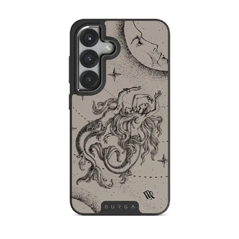 Virgo - Samsung Galaxy S25 Plus Case, Elite Dark (Magnetic) / Gunmetal / Nude