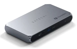 Šakotuvas Stacja/replikator Satechi Slim Hub Pro Thunderbolt 4 (ST-HT4SHM-EU) kaina
