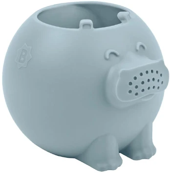 Ąsotis Badabulle Hippopotamus, mėlyna, 11.5 cm