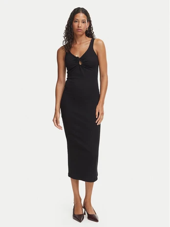 Bardot Vasarinė suknelė Mason 60517DB Juoda Slim Fit