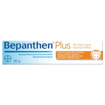BEPANTHEN PLUS  50 mg/5 mg/g kremas, 30 g, N1