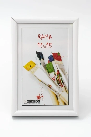 Rėmelis GED 60x80 plast EASY baltas | 8mm