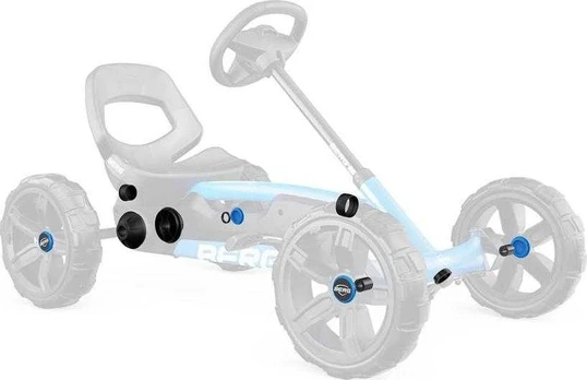 Berg Reppy - Plastic parts Juodas