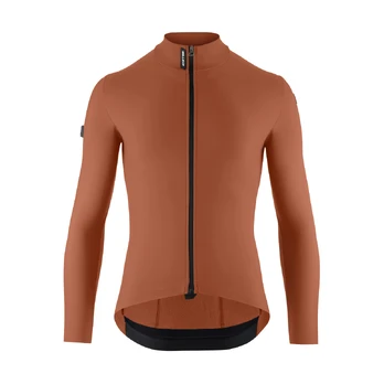 Assos Mille GT Spring Fall C2 LS vyriški marškinėliai | Rusty Brown, S