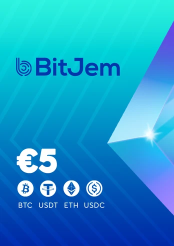 BitJem Crypto Gift Card 5 EUR Key GLOBAL