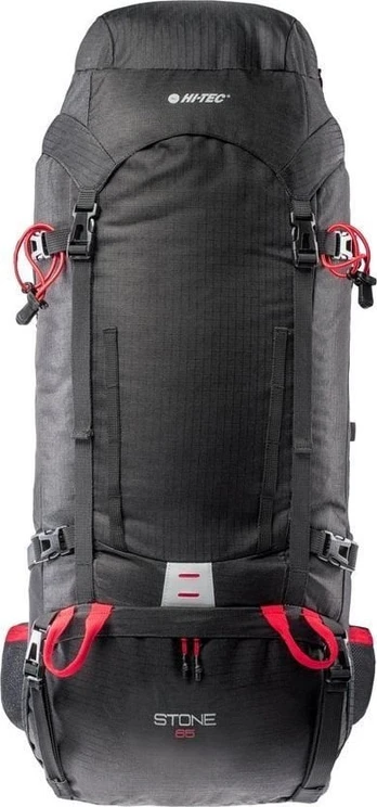 Turistinė kuprinė Hi-Tec Stone, juoda, 65 l