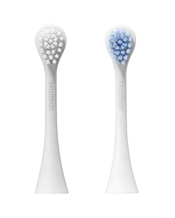 Dantų šepetėlio antgaliai CURAPROX Hydrosonic Pro Sensitive, 2 vnt.
