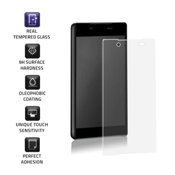 Qoltec Premium tempered glass screen protector for Sony XPERIA Z5 | 51171