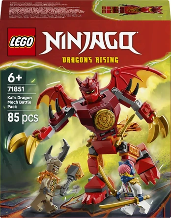 LEGO Ninjago 71851 Kai's Dragon Mech Battle Pack