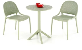 Lauko baldų komplektas CALVO round table, mint kaina