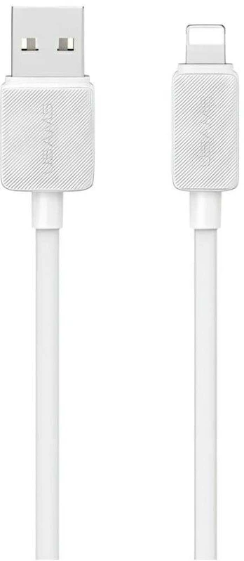 Kabelis USAMS KY Series US-SJ689 2.4A USB-A do Lightning 1m balta