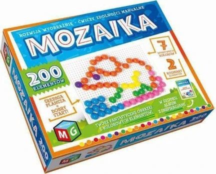 Multigra mozaika iš 200 elementų