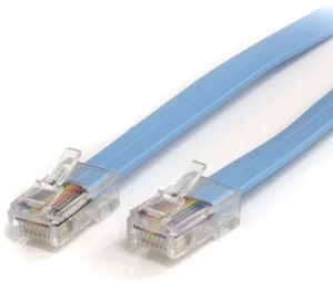 Tinklo kabelis StarTech Cisco Console Rollover Cable RJ-45, RJ-45, 1.8 m, mėlyna