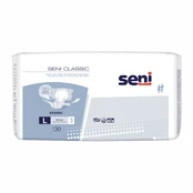 SENI CLASSIC L sauskelnės N30 kaina