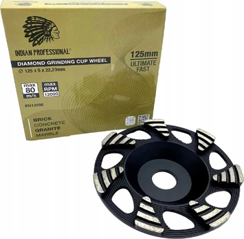 DIAMOND GRINDING DISC 125mm ULTIMATE FAST INDIAN PROFESSIONAL